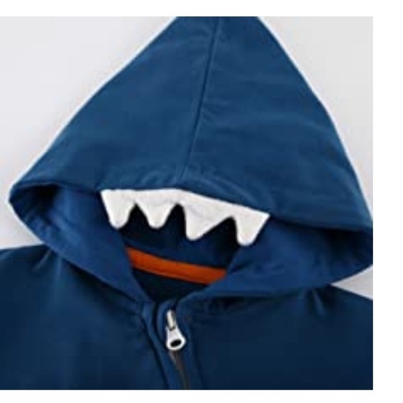 Hoodie Cotton Onesies Long Sleeve Romper Dinosaur 12-18 Months NWT - Picture 4 of 8